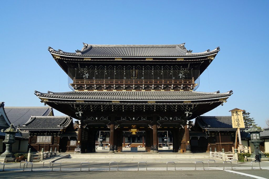 Poort van Higashi hongan-ji